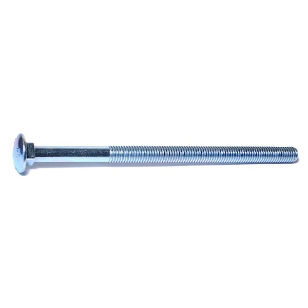 Midwest Fastener Carriage Bolt, Square Neck, 13 (Coarse), 8-1/2 in L, Steel, Zinc Plated, 25 PK 01154 - main